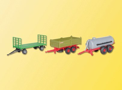 Farm Machinery, HO Scale, Kibri 10908