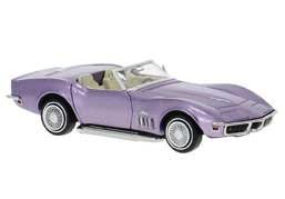 1967-1973 Chevrolet Corvette C3 Convertible - Assembled, HO Scale, Brekina Automodelle 19995
