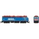 EMD F40PHM-2 - ESU LokSound V5 Sound and DCC -- Metra 202 Village of Orland Hills (blue, red, black, white), N, Rapido Trains In
