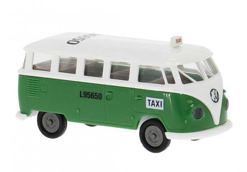 1960-1963 Volkswagen Samba T1b Passenger Van - Assembled, HO Scale, Brekina Automodelle 31856