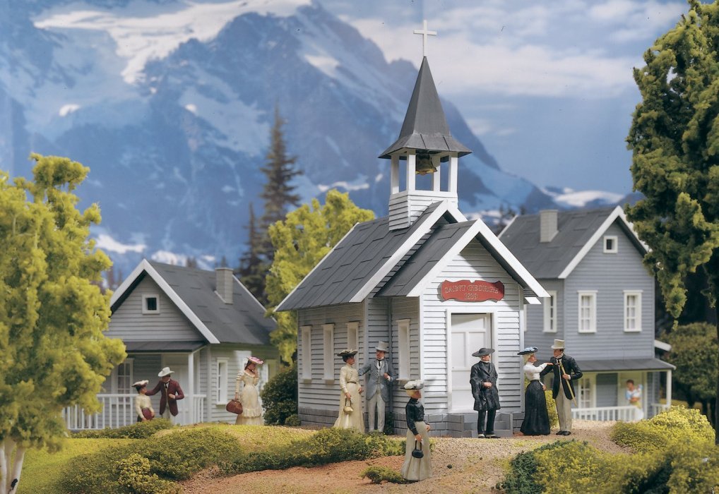Country Church, G, PIKO 62229