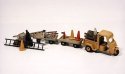 Deluxe Cushman Truckster & Carts Detail Set - Kit, HO Scale, JL Innovative Design 925