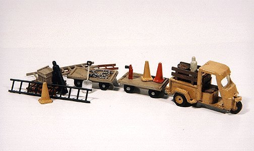 Deluxe Cushman Truckster & Carts Detail Set - Kit, HO Scale, JL Innovative Design 925