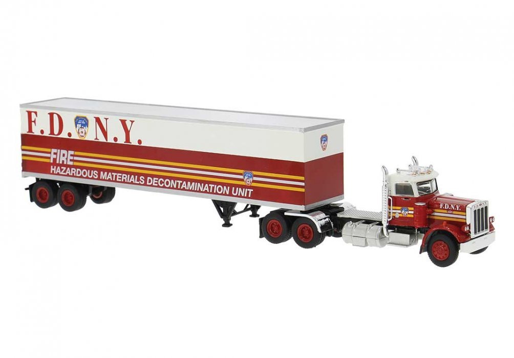 1973 Peterbilt 359 Day-Cab Tractor - Assembled, HO Scale, Brekina Automodelle 85722