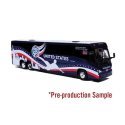 MCI J4500 Motorcoach Bus - Assembled, HO Scale, Iconic Replicas 870715