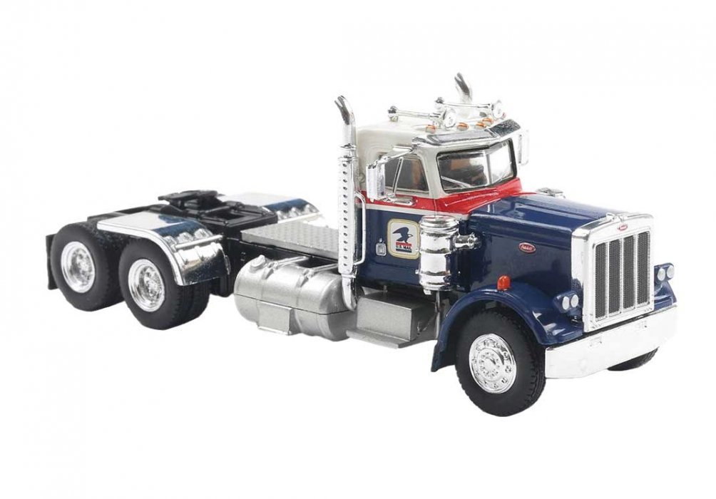 1973 Peterbilt 359 Day-Cab Tractor - Assembled, HO Scale, Brekina Automodelle 85723