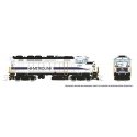 GMDD F59PH - Sound and DCC -- Metrolink 865 (white, blue stripe), N, Rapido Trains Inc 519517