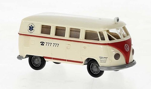 Volkswagen T1b Passenger Van - Assembled, HO Scale, Brekina Automodelle 31619