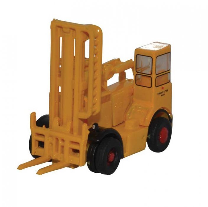 1957 Shelvoke and Drewry Dualdrive Model 100 Freightlifter Forklift Assembled, N Scale, Oxford Diecast NSDF003