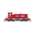 EMD NW2 - Sound and DCC - Paragon4(TM) -- Rock Island 4907 (red, yellow, black), N, Broadway Limited Imports 9313