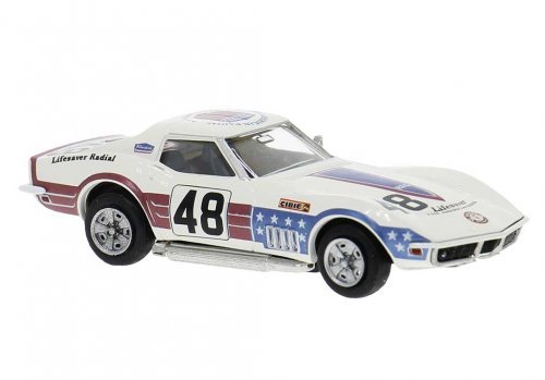 1969 Chevrolet Corvette C3 - Assembled, HO Scale, Brekina Automodelle 19985