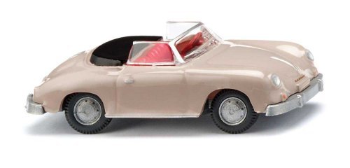 1955-1959 Porsche 356 Convertible - Assembled, HO Scale, Wiking 16005