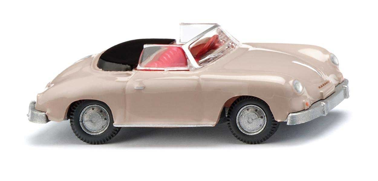 1955-1959 Porsche 356 Convertible - Assembled, HO Scale, Wiking 16005