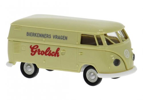1960-1963 Volkswagen T1b Kasten Cargo Van - Assembled, HO Scale, Brekina Automodelle 32308