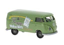 1960-1963 Volkswagen T1b Cargo Van - Assembled, HO Scale, Brekina Automodelle 32305