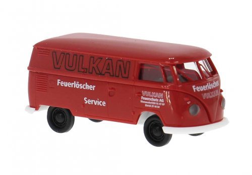 1960-1963 Volkswagen T1b Kasten Cargo Van - Assembled, HO Scale, Brekina Automodelle 32792