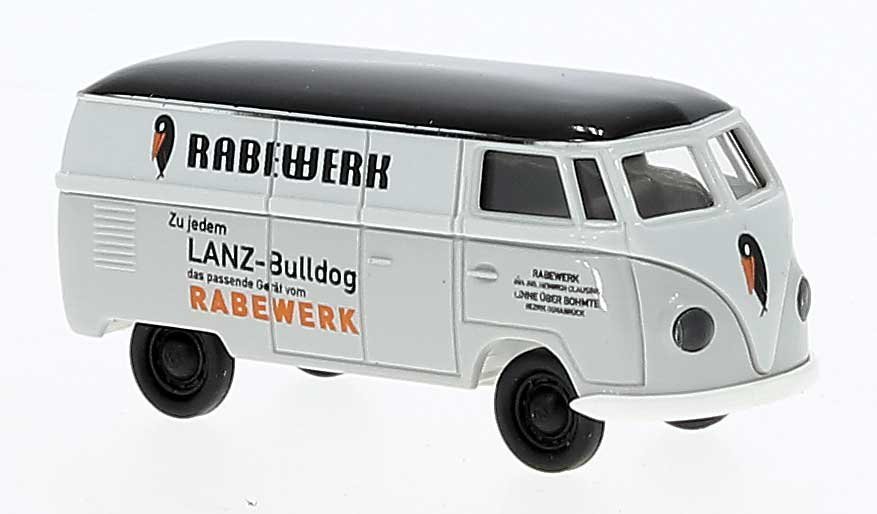 1950-1954 Volkswagen T1a Kasten Cargo Van - Assembled, HO Scale, Brekina Automodelle 32072