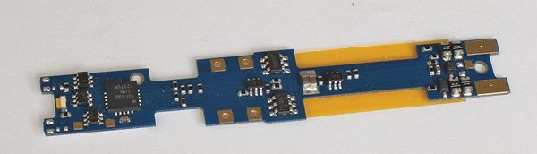 Drop-In/Board Replacement DCC Control Decoder, N Scale, Digitrax DN163K4B