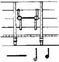 Hinge Set for Side Dump Gondolas, HO Scale, Grandt Line Products Inc 5118