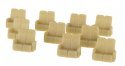Passenger Car Seating, HO Scale, Palacecarco LLC 5001100