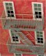 Classic Fire Escape - Kit (Plastic), O Scale, Tichy Train Group 2044