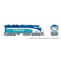 GMDD F59PH - Sound and DCC -- Coaster 3004 (Early Scheme, blue, teal, white), N, Rapido Trains Inc 519510