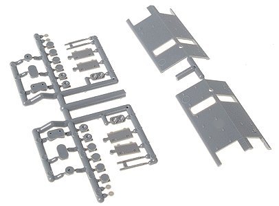 Dash 2 Hood End without Class Lights pkg(2), HO Scale, Cannon & Company SE1