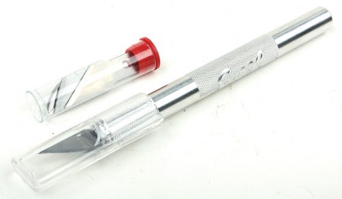 K2 Medium Duty Round Aluminum Handle Knife, ALL Scales, Excel Hobby Blades Corp. 19102
