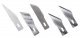 Medium & Heavy Duty Replacement Blades (Fit K2, K5 & K6 Handles), ALL Scales, Excel Hobby Blades Corp. 20004