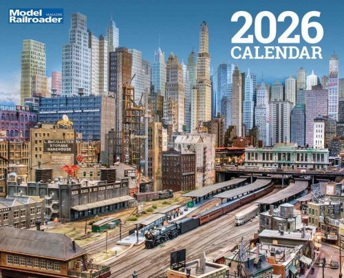 2026 Model Railroader Calendar, ALL Scales, Firecrown 68215