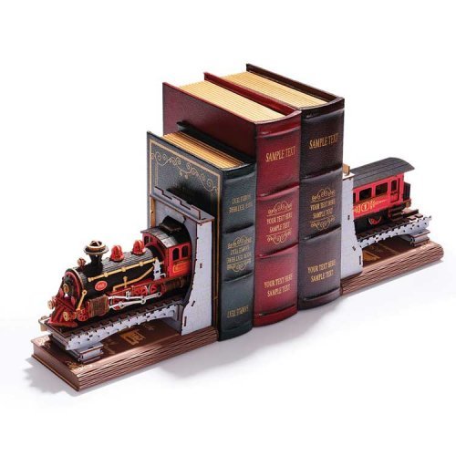 Century Train DIY Book Nook Bookends - Kit, ALL Scales, Robotime TGE01
