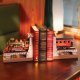 Century Train DIY Book Nook Bookends - Kit, ALL Scales, Robotime TGE01