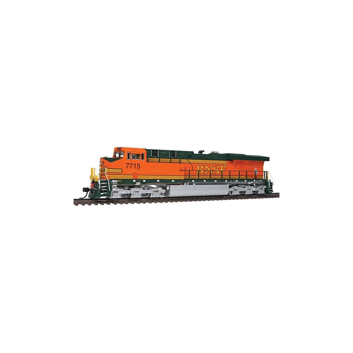 GE ES44DC w/LokSound & DCC -- Burlington Northern Santa Fe (H2, orange, green, yellow), HO, Intermountain Railway Company 49721S