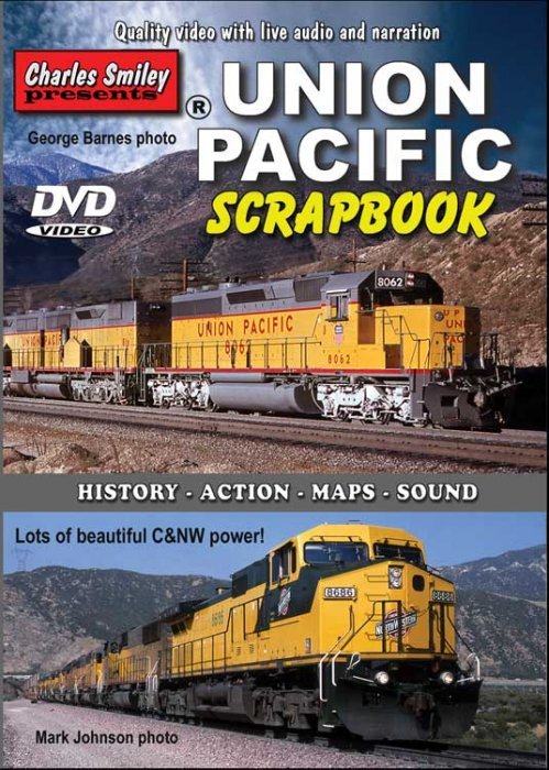 Union Pacific Scrapbook, ALL Scales, Charles Smiley Videos 130