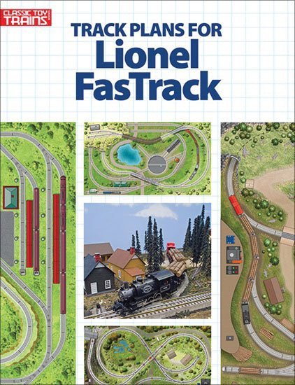 Track Plans for Lionel FasTrack, ALL Scales, Firecrown 108804