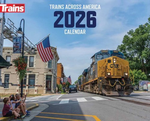 2026 Trains Across America Calendar, ALL Scales, Firecrown 68216