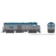 Amtrak NPCU Cabbage Cab Car - Standard DC -- Amtrak 90219 (Phase V, silver, blue), HO, Rapido Trains Inc 81017