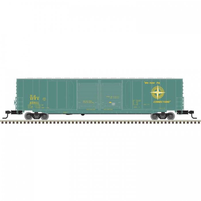 ACF 60′ Double-Door Auto Parts Boxcar - Ready to Run - Master(R), HO Scale, Atlas Model Railroad Co. 20007826