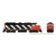 EMD GP40 - Standard DC -- Canadian National 4013 (1978, black, red, white stripes), HO, Rapido Trains Inc 40005
