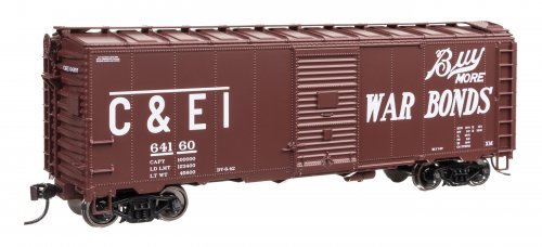 40′ AAR Modified 1937 Boxcar - Ready to Run, HO Scale, WalthersMainline 2745