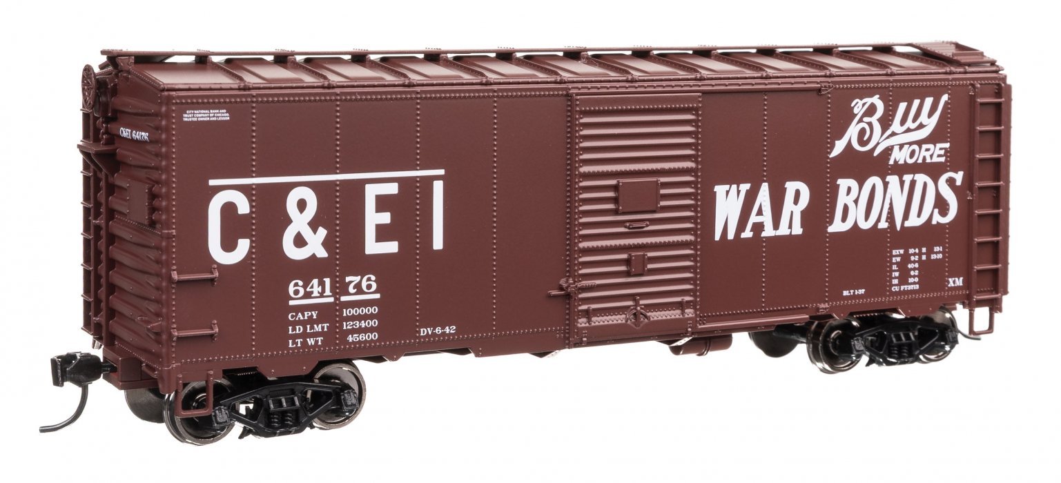 40′ AAR Modified 1937 Boxcar - Ready to Run, HO Scale, WalthersMainline 2746