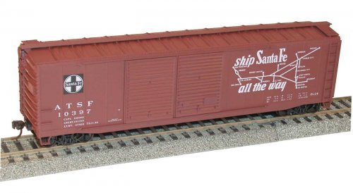 AAR 50′ Riveted-Side Double-Door Boxcar - Kit, HO Scale, Accurail Inc 5238