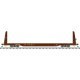 62′ Bulkhead Flatcar - Ready to Run, HO Scale, Trainman 20007950
