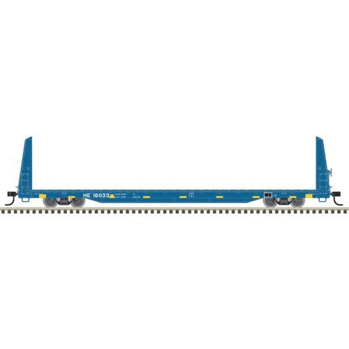 62′ Bulkhead Flatcar - Ready to Run, HO Scale, Trainman 20007956
