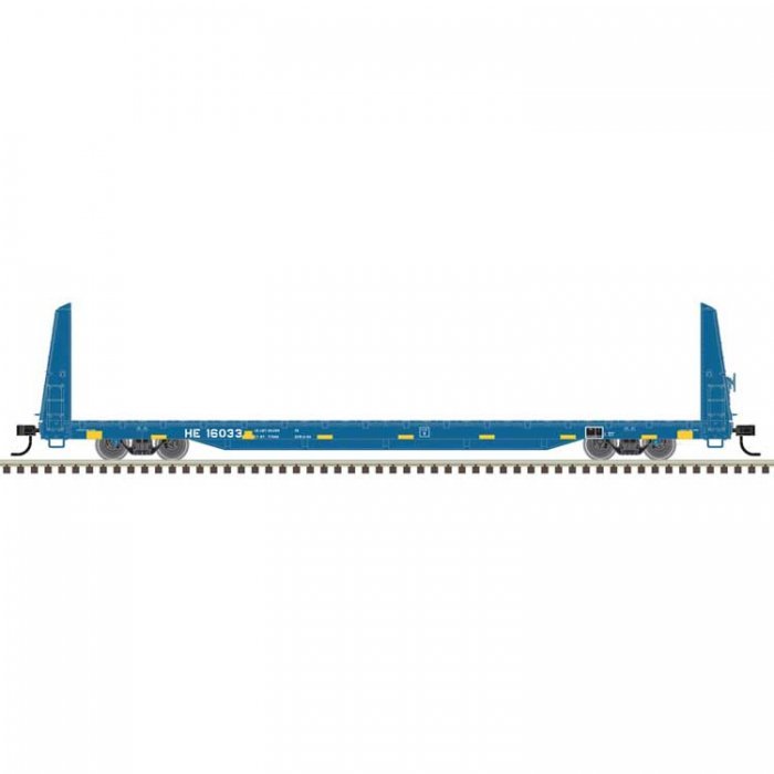 62′ Bulkhead Flatcar - Ready to Run, HO Scale, Trainman 20007956