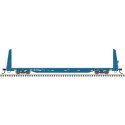62′ Bulkhead Flatcar - Ready to Run, HO Scale, Trainman 20007957