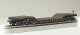 Silver Series(R) Depressed-Center Flatcar - Ready to Run, N Scale, Bachmann Industries 71399