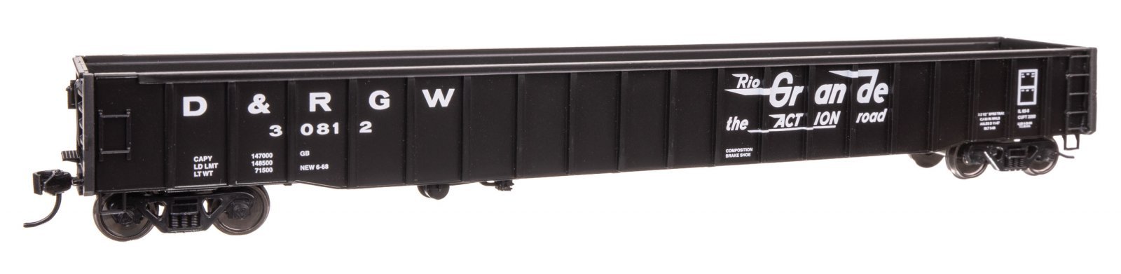 65′ Thrall Mill Gondola - Ready To Run, HO Scale, WalthersProto 105412