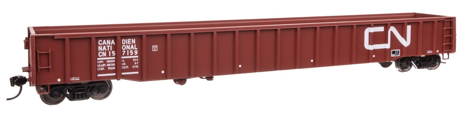 65′ Thrall Mill Gondola - Ready To Run, HO Scale, WalthersProto 105416