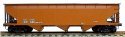 AAR 70-Ton Offset-Side 3-Bay Hopper, HO Scale, Accurail Inc 7599